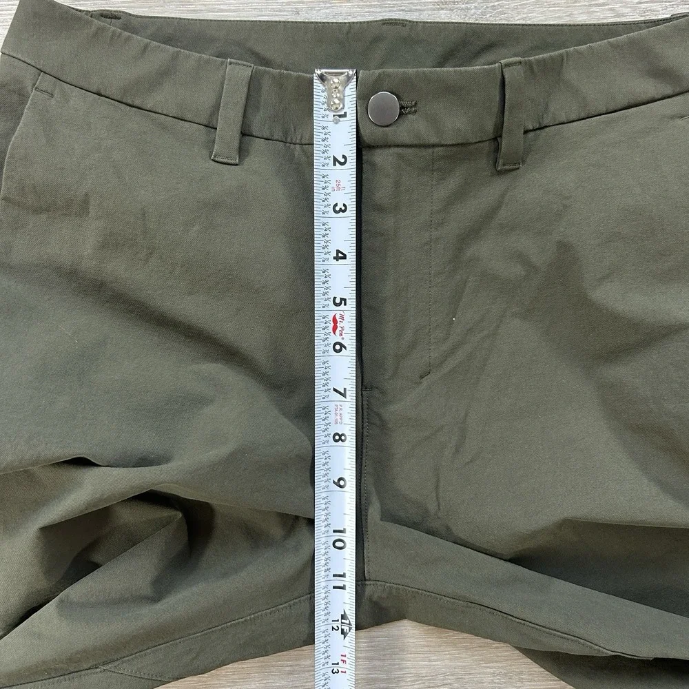 Lululemon ABC 31x31 Classic Fit Trouser Cotton VersaTwill Green LM5AX5S